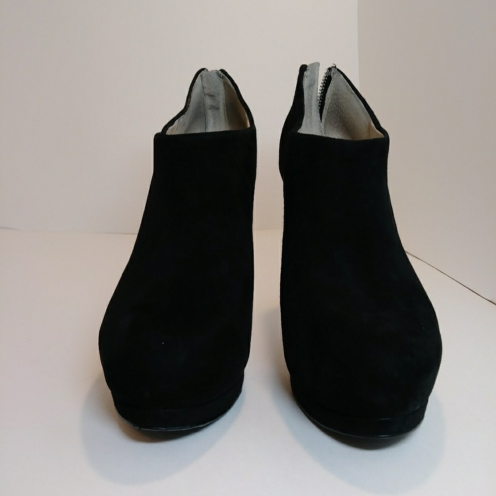 Leather booties